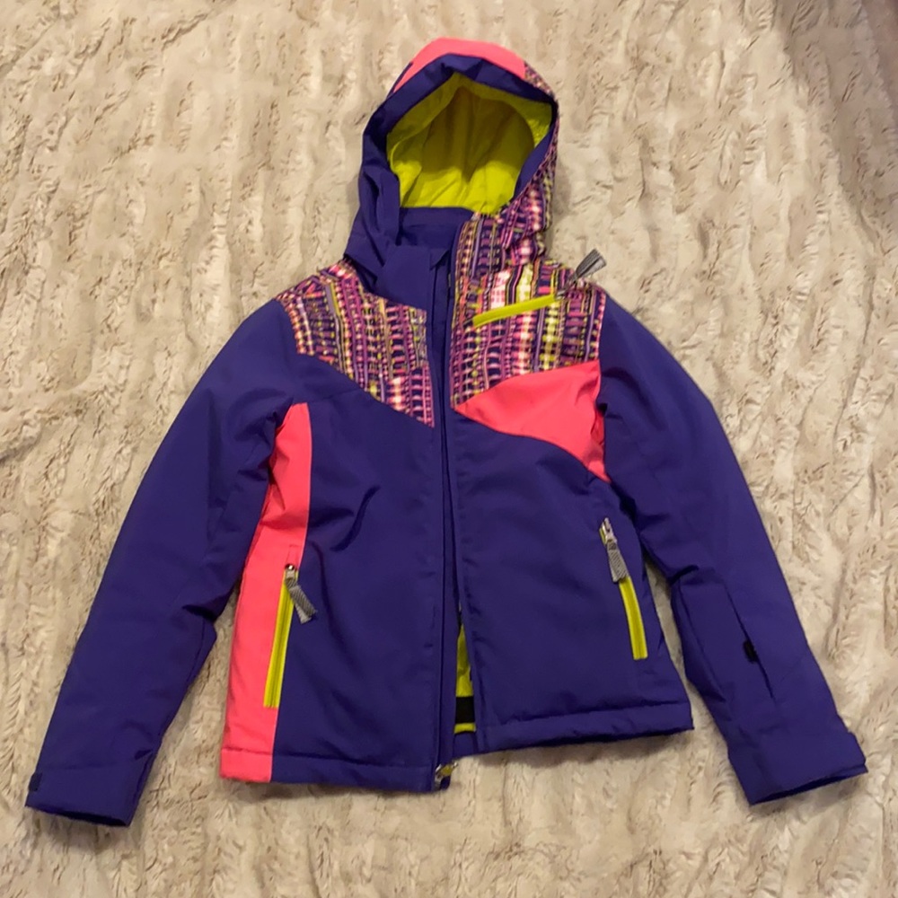 Multicolored Spyder ski jacket